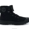 homens Palladium preto folgado botas 24PRD119
