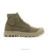 mulheres Palladium azeitona/gengibre wopampa oi botas 24PRD255