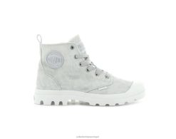mulheres Palladium estrela branca pampa zip desertwash botas 24PRD264