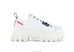 mulheres Palladium estrela branca revolta lo tx sapato 24PRD316