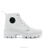 mulheres Palladium estrela branca sarja palabase botas 24PRD260