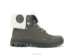 mulheres Palladium filhote baggy nubuck wl botas 24PRD228