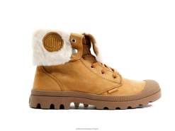 mulheres Palladium maçã canela baggy nubuck wl botas 24PRD272