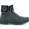 mulheres Palladium metal/preto vacilante botas 24PRD240