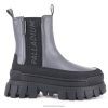 mulheres Palladium Prata escura revolta chelsea ranger botas 24PRD275