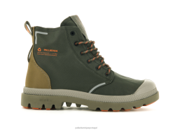unissex Palladium azeitona noite/butternut pampa liteplus reciclar wpplus botas 24PRD43