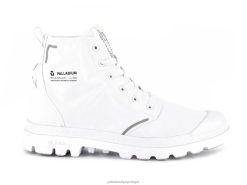 unissex Palladium branco pampa liteplus reciclar wpplus botas 24PRD103