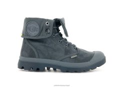 unissex Palladium metal francês cera de pampa botas 24PRD81