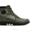 unissex Palladium noite verde-oliva pampa lite plus matryx botas 24PRD7