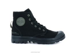unissex Palladium preto fornecimento pampa hi htg botas 24PRD67