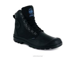 unissex Palladium preto manguito esporte pampa wpn botas 24PRD117