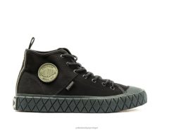 unissex Palladium preto palla ace mid supply sapato 24PRD129