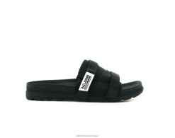 unissex Palladium preto slide solea diapositivos 24PRD212