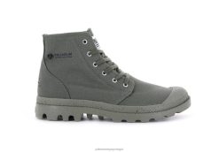 unissex Palladium verde empoeirado pampa hi organic ii botas 24PRD89